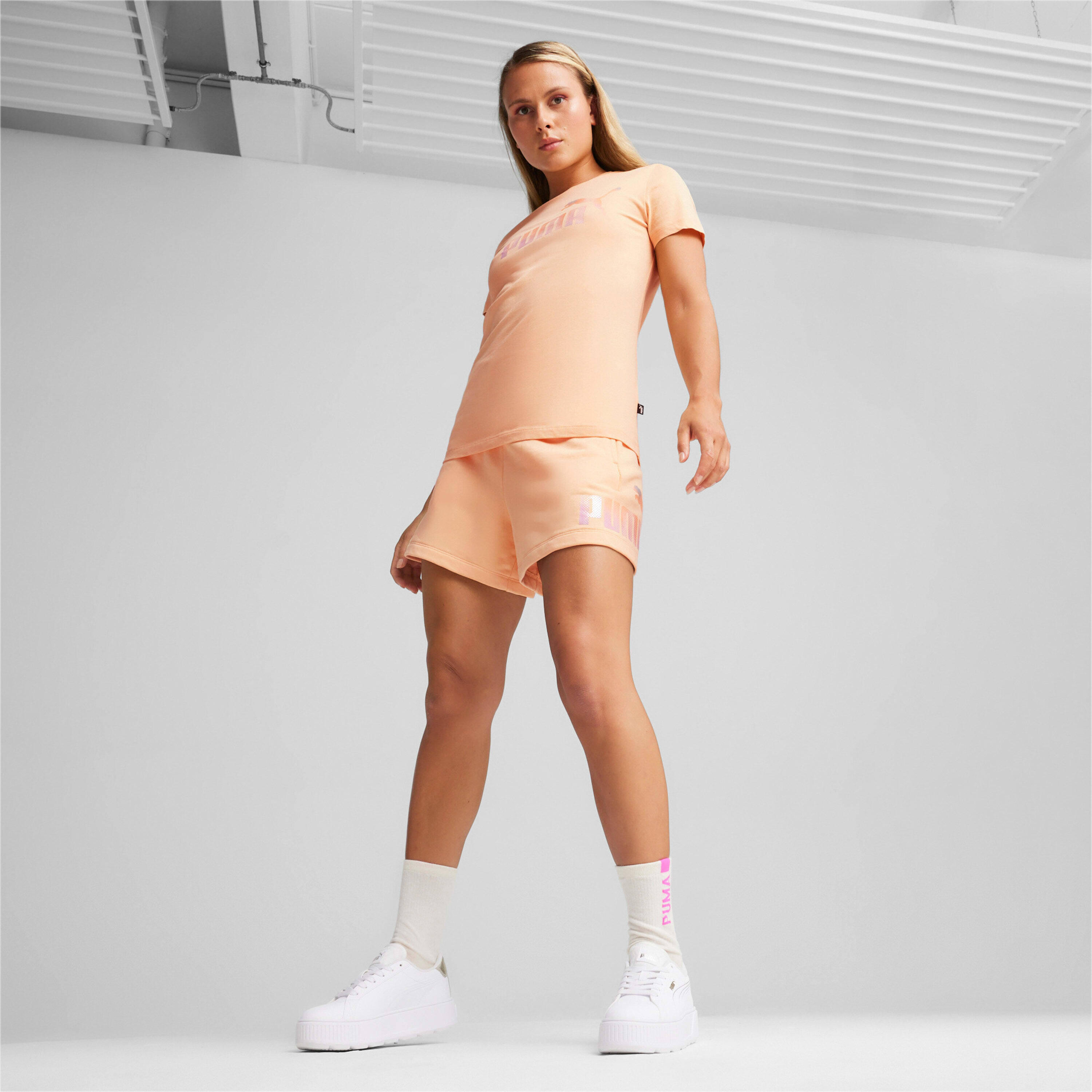 Damesshort Puma Ess+ Summr 3/7