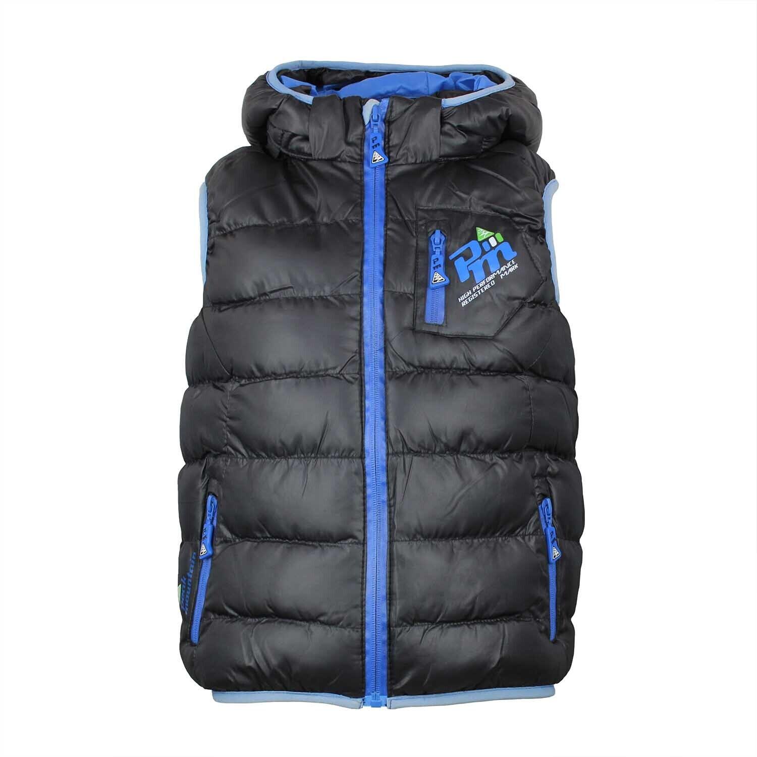 Peak Mountain - Doudoune De Ski Sans Manches Enfant Peak Mountain Ecarti - Doudoune Synthétique - Noir -  3 À 4 Ans - Decathlon