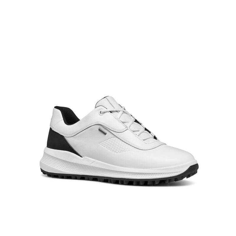 Geox Dames Golfschoenen Amphibiox Wit Zwart