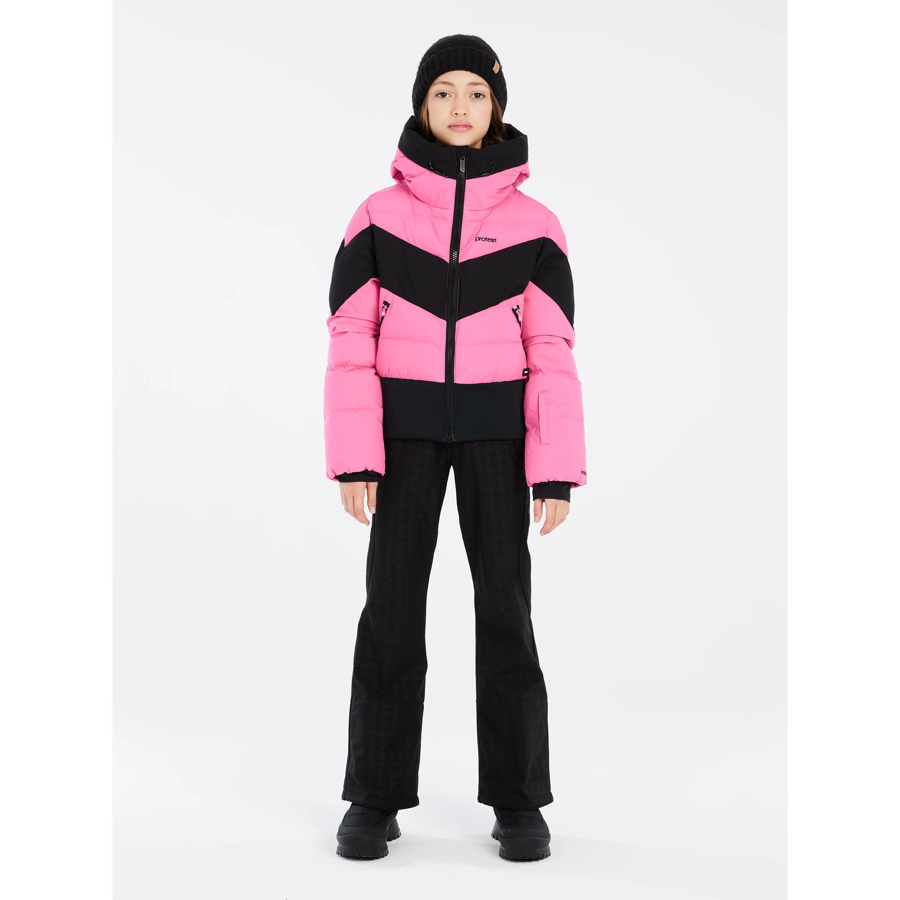Veste de ski à capuche fille Protest Milou 2/7