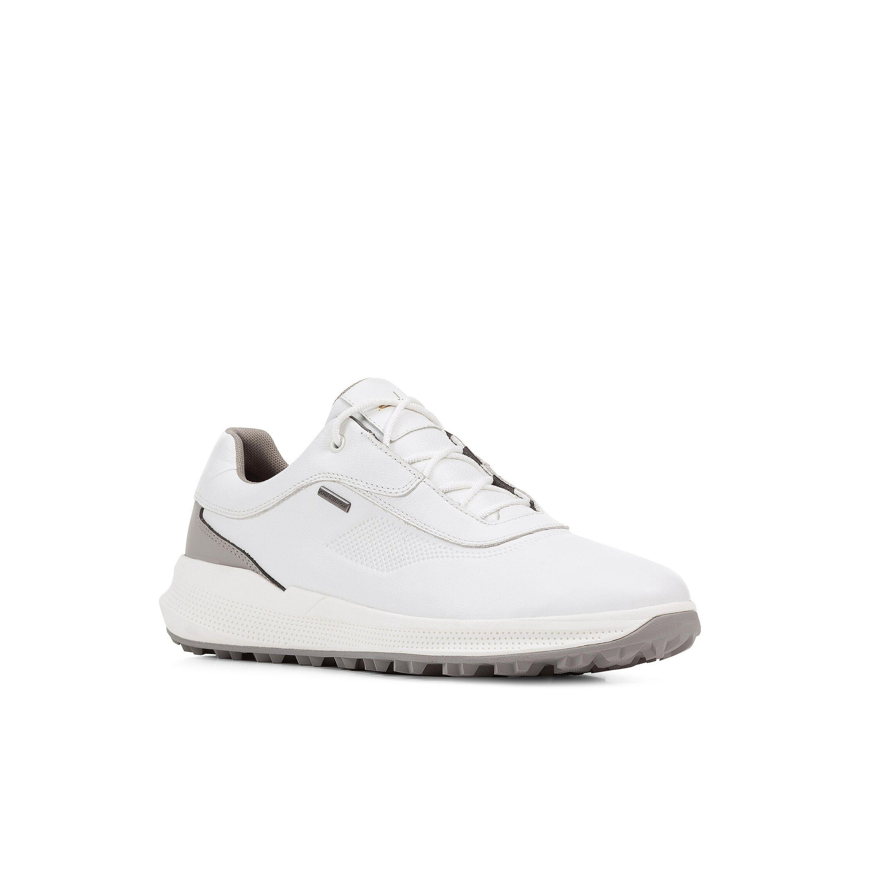 Geox PG1X B ABX G - Sapatos de golfe para homem, Branco/Cinzento 2/6