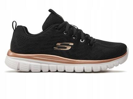 Fitness et entraînement cardio pour femme Skechers Graceful Noir