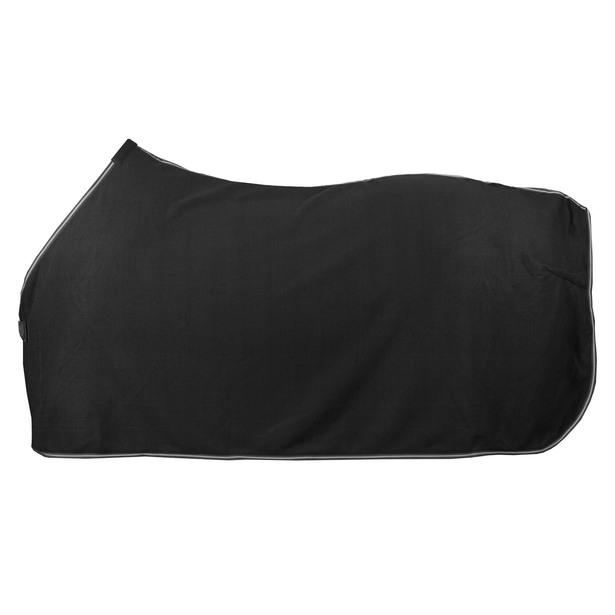 Horka - Couverture Polaire Pour Cheval Horka Economy 250 G - Couverture Cheval - Noir - Decathlon