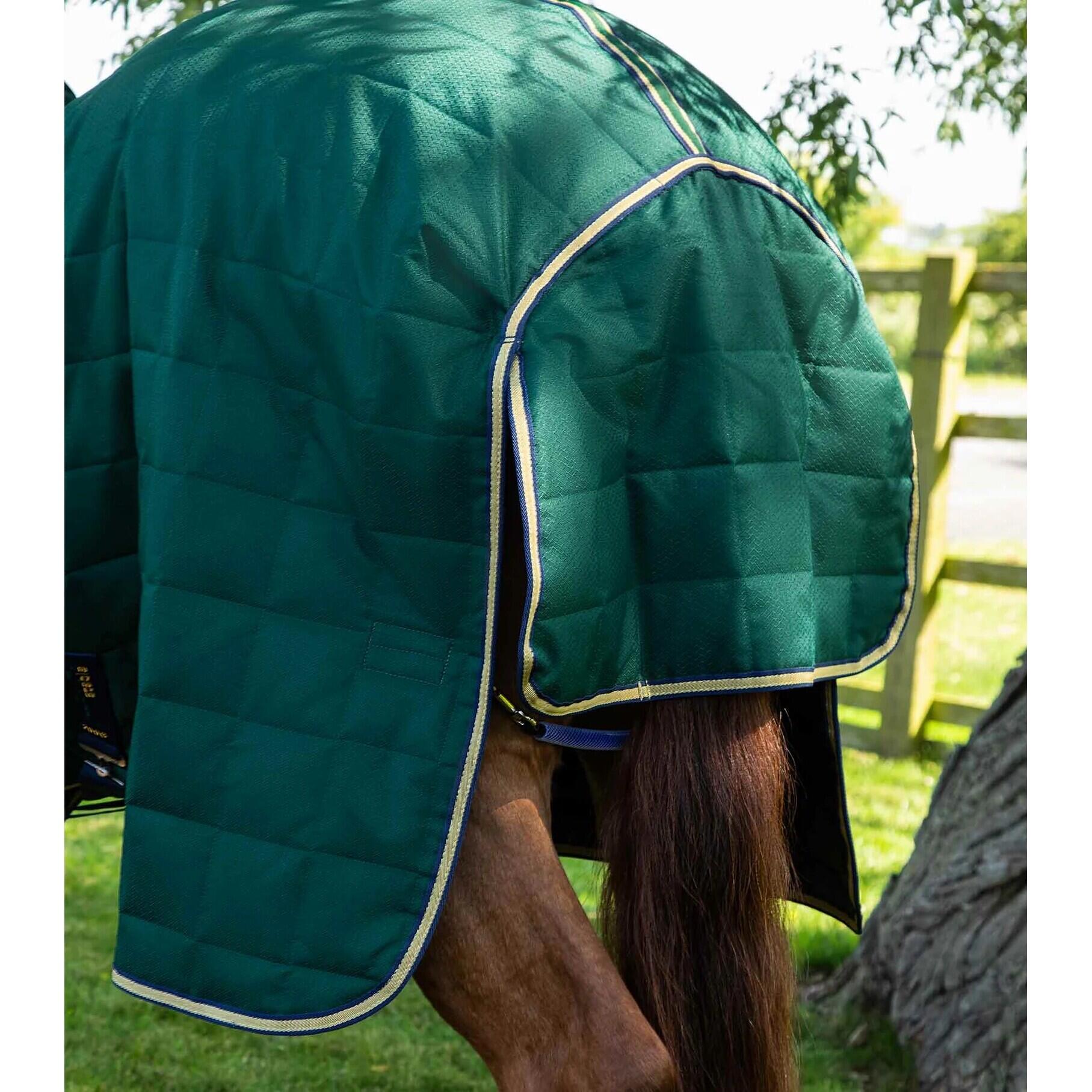 Coperta da scuderia per cavalli con copricollo Premier Equine Lucanta 200 g 5/5
