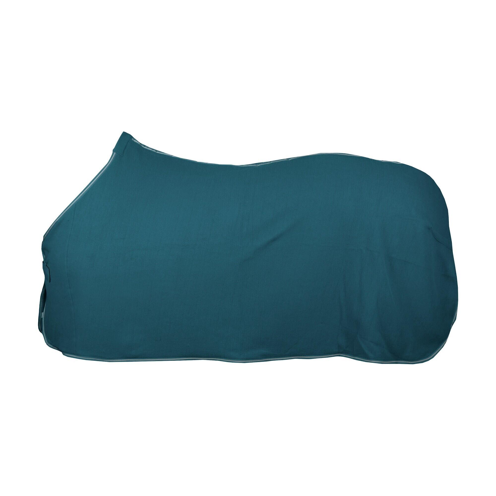 Horka - Couverture Polaire Pour Cheval Horka Economy 250 G - Couverture Cheval - Bleu|turquoise|vert - Decathlon