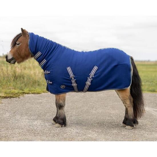 Coperta in pile per shetland con copricollo QHP