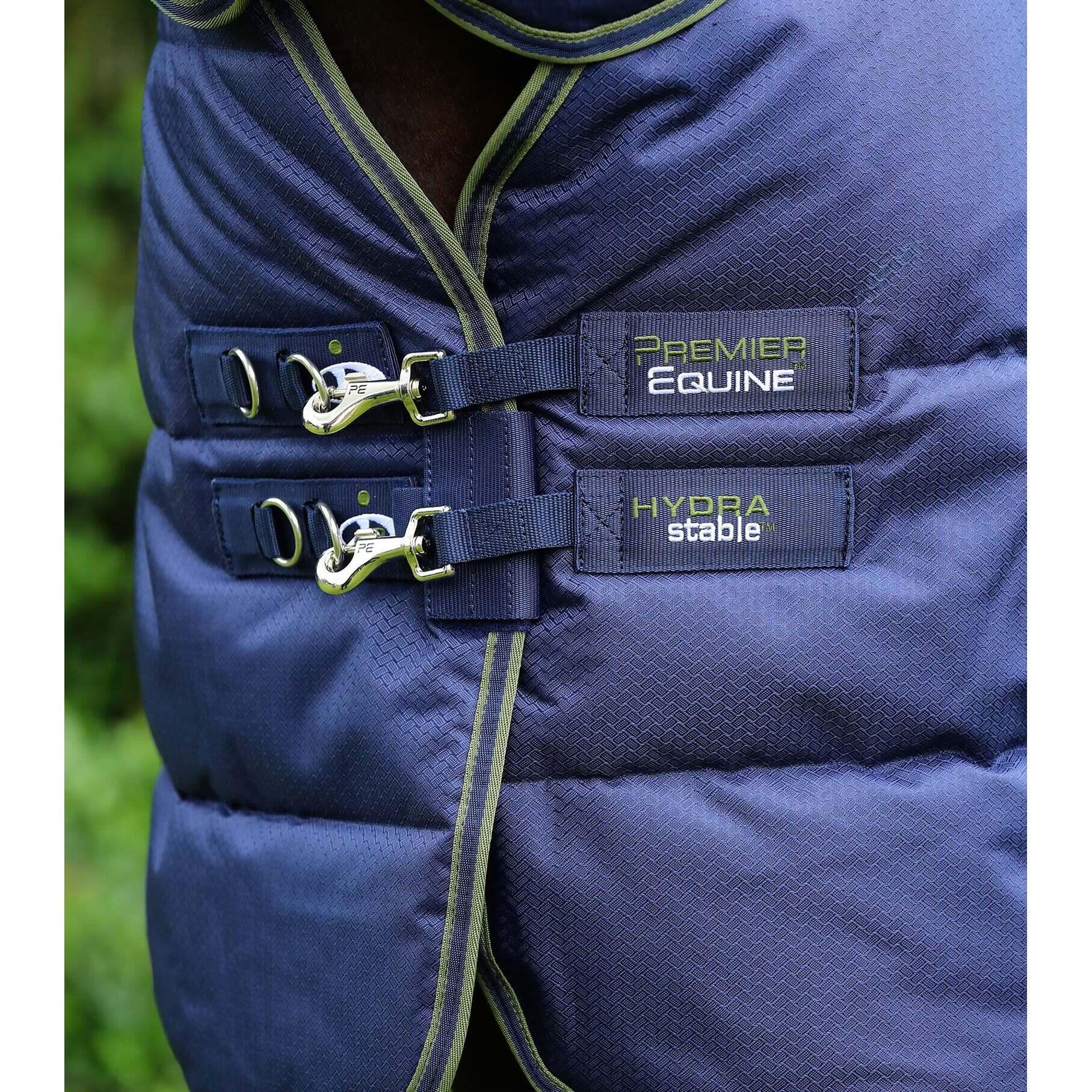 Coperta da scuderia per cavalli con copricollo Premier Equine Hydra 350g 3/5