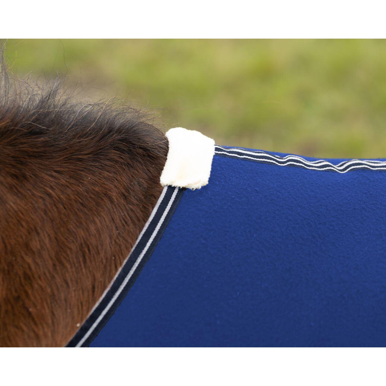 Coperta in pile per shetland con cinghia QHP 2/4