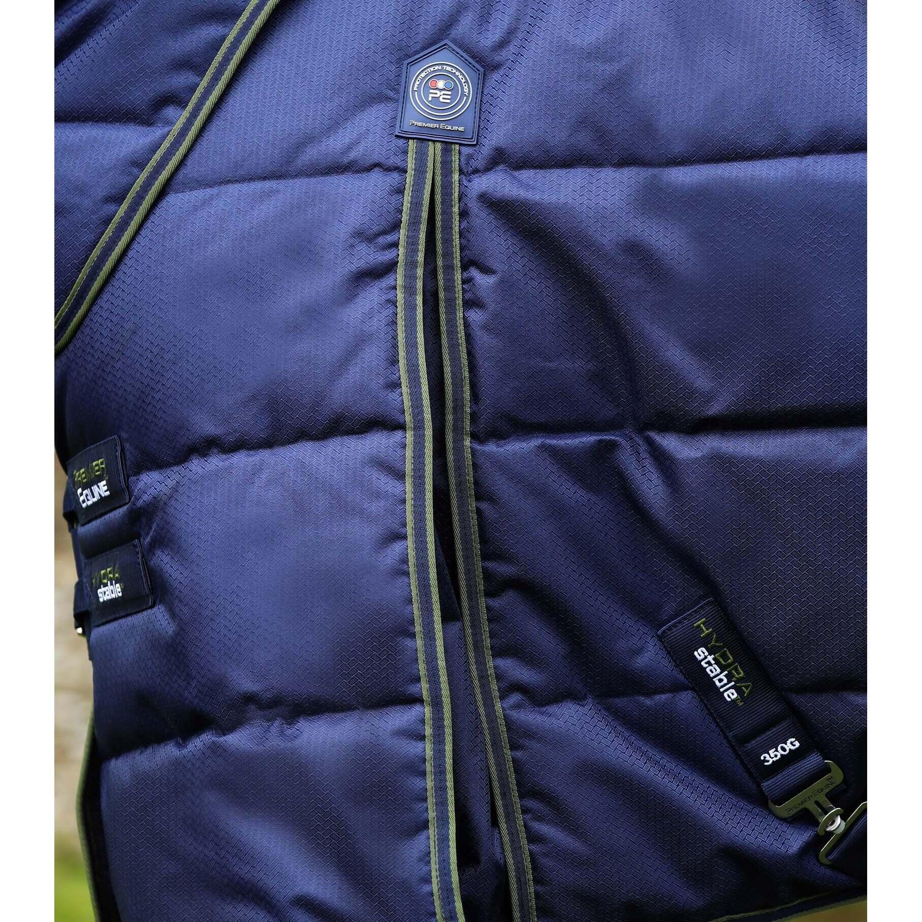 Coperta da scuderia per cavalli con copricollo Premier Equine Hydra 350g 5/5