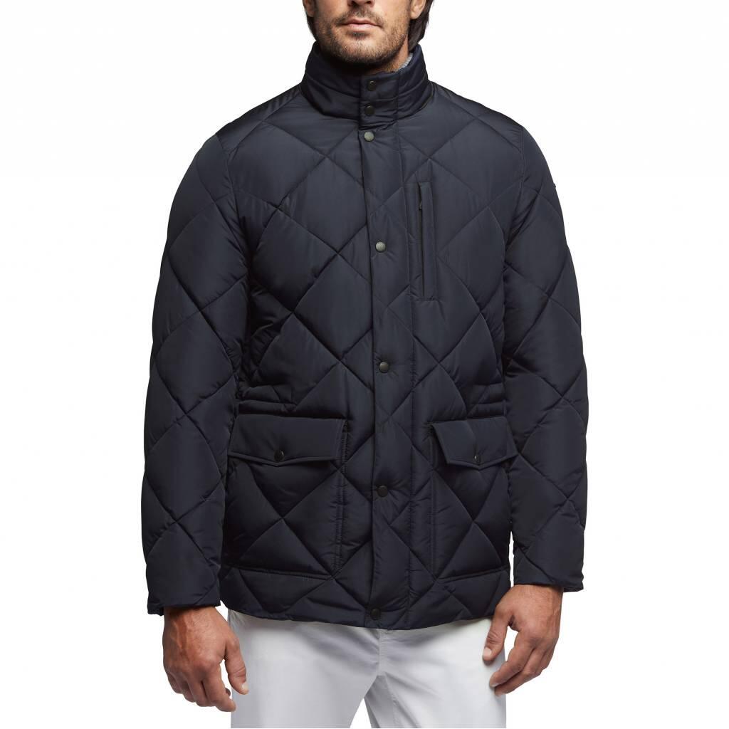 Kurtka GEOX W CAMEI MID JKT Niebieski