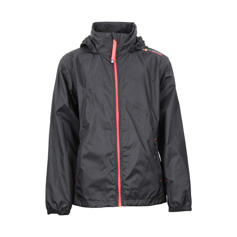 Peak Mountain - Veste Imperméable Fille Peak Mountain Gara - Coupe Vent - Noir - 12 À 14 Ans - Decathlon
