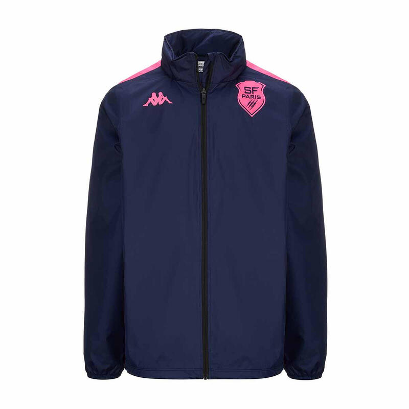 Waterdichte jas Stade Français Adverzipe Pro 8 2024/25