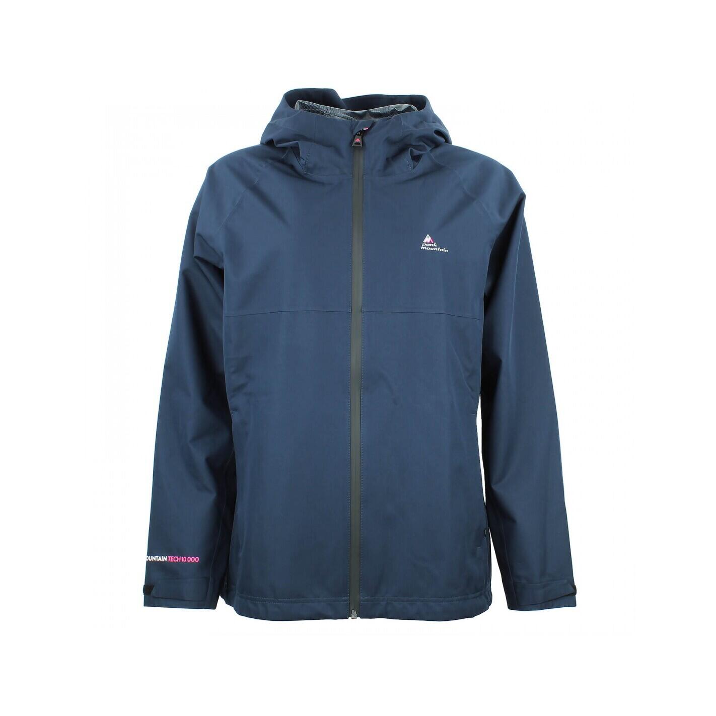 PEAK MOUNTAIN Women's waterproof jacket Peak Mountain