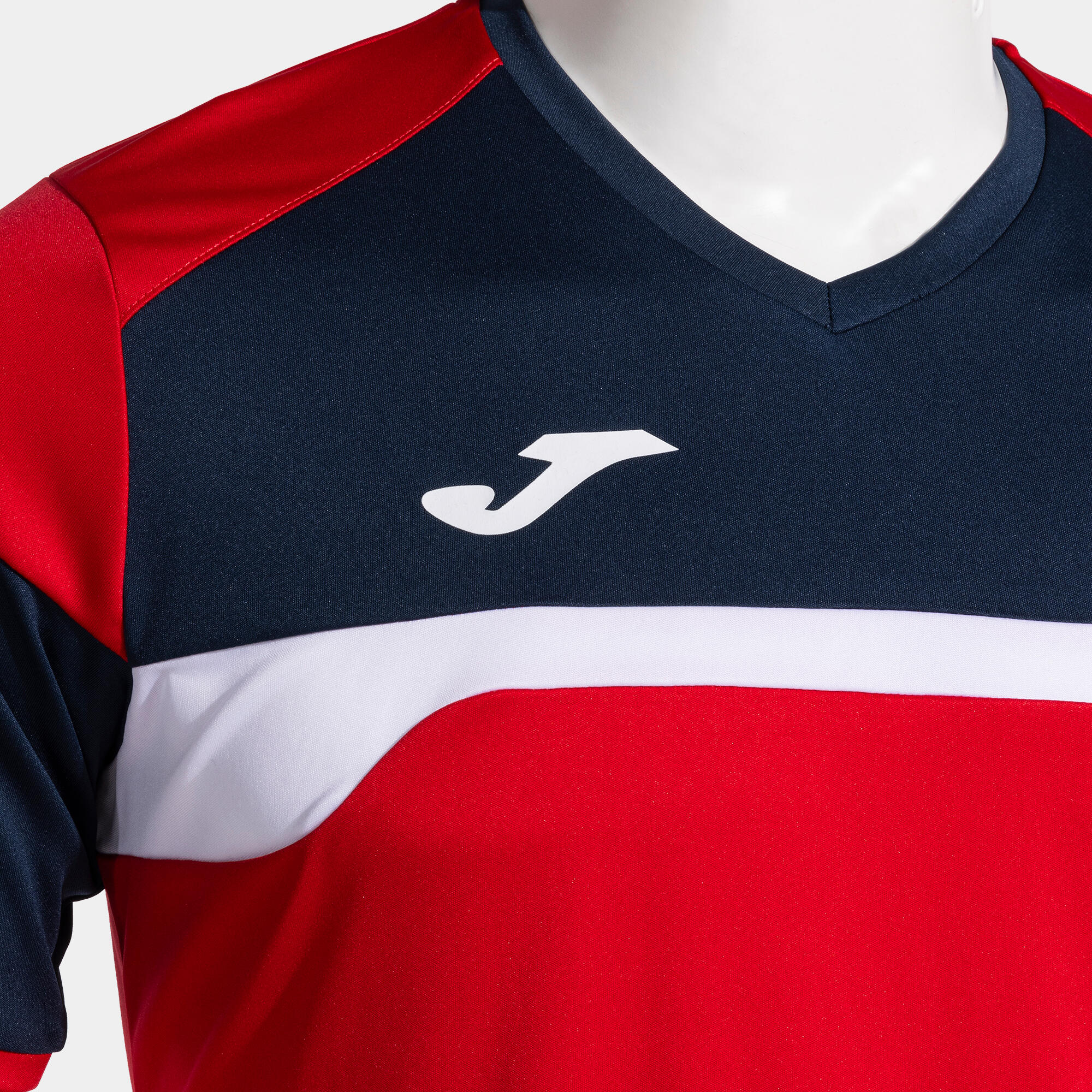 Conjunto Futebol Criança Joma Danubio III Vermelho 3/5
