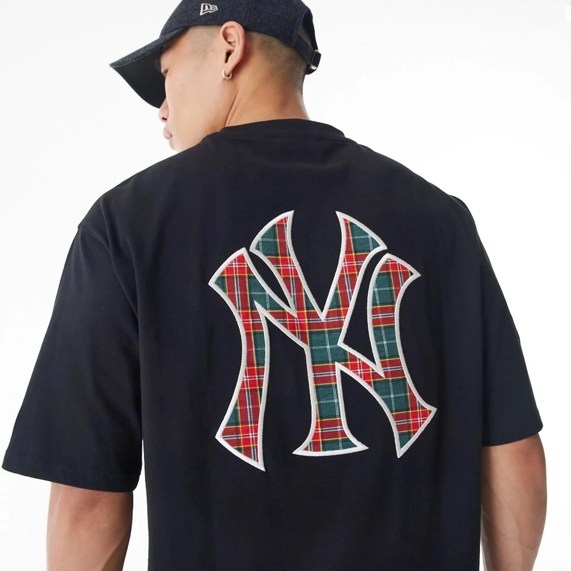 T-shirt New York Yankees MLB Tartan Infill 6/7