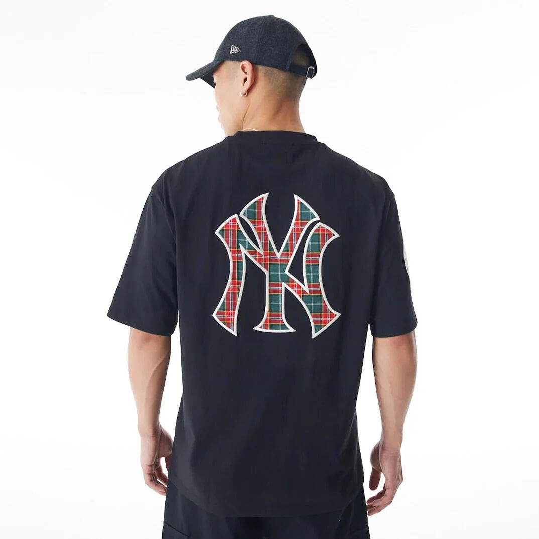 T-shirt New York Yankees MLB Tartan Infill 2/7
