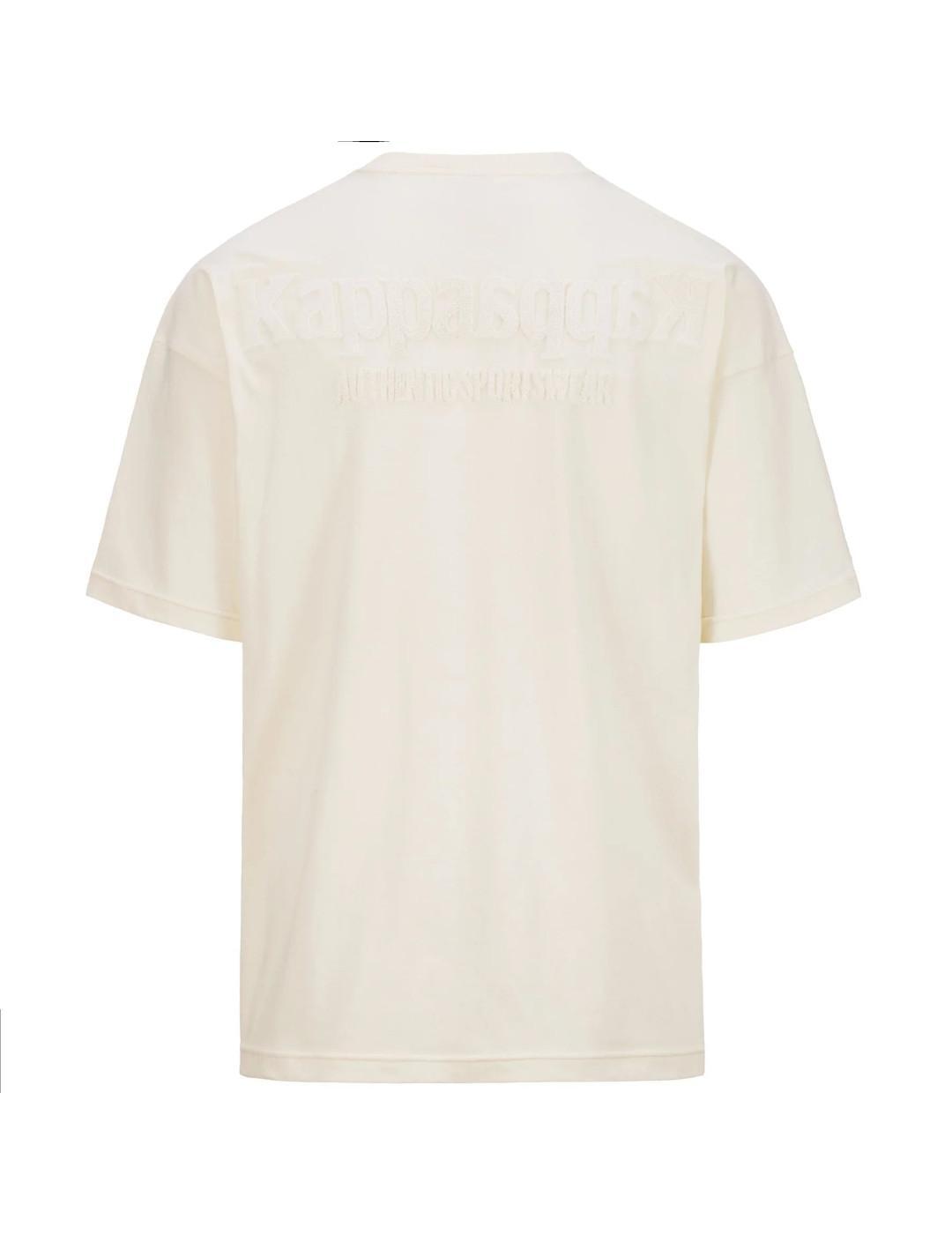 T-shirt da uomo in cotone bianco da streetwear sportivo 4/5