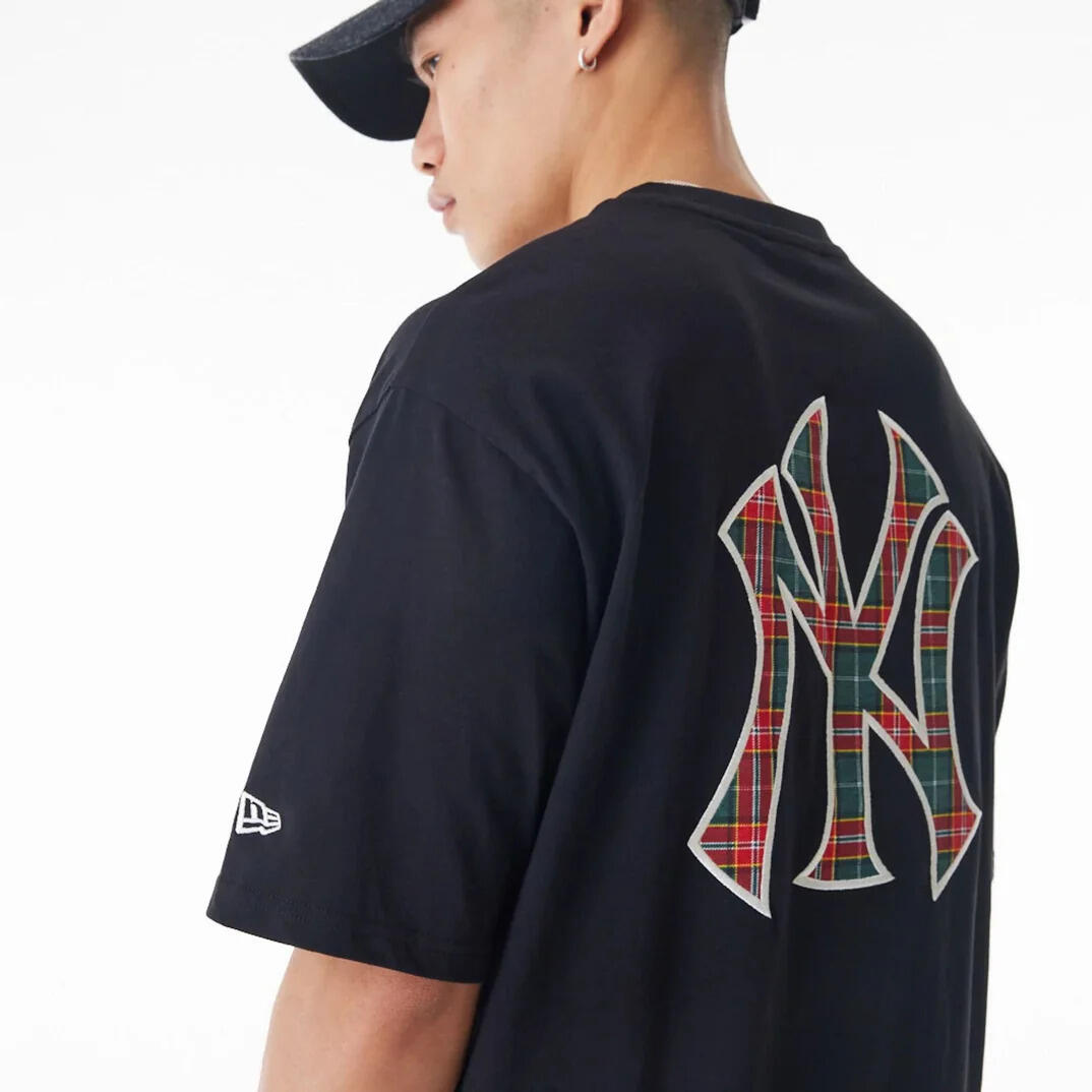 T-shirt New York Yankees MLB Tartan Infill 5/7