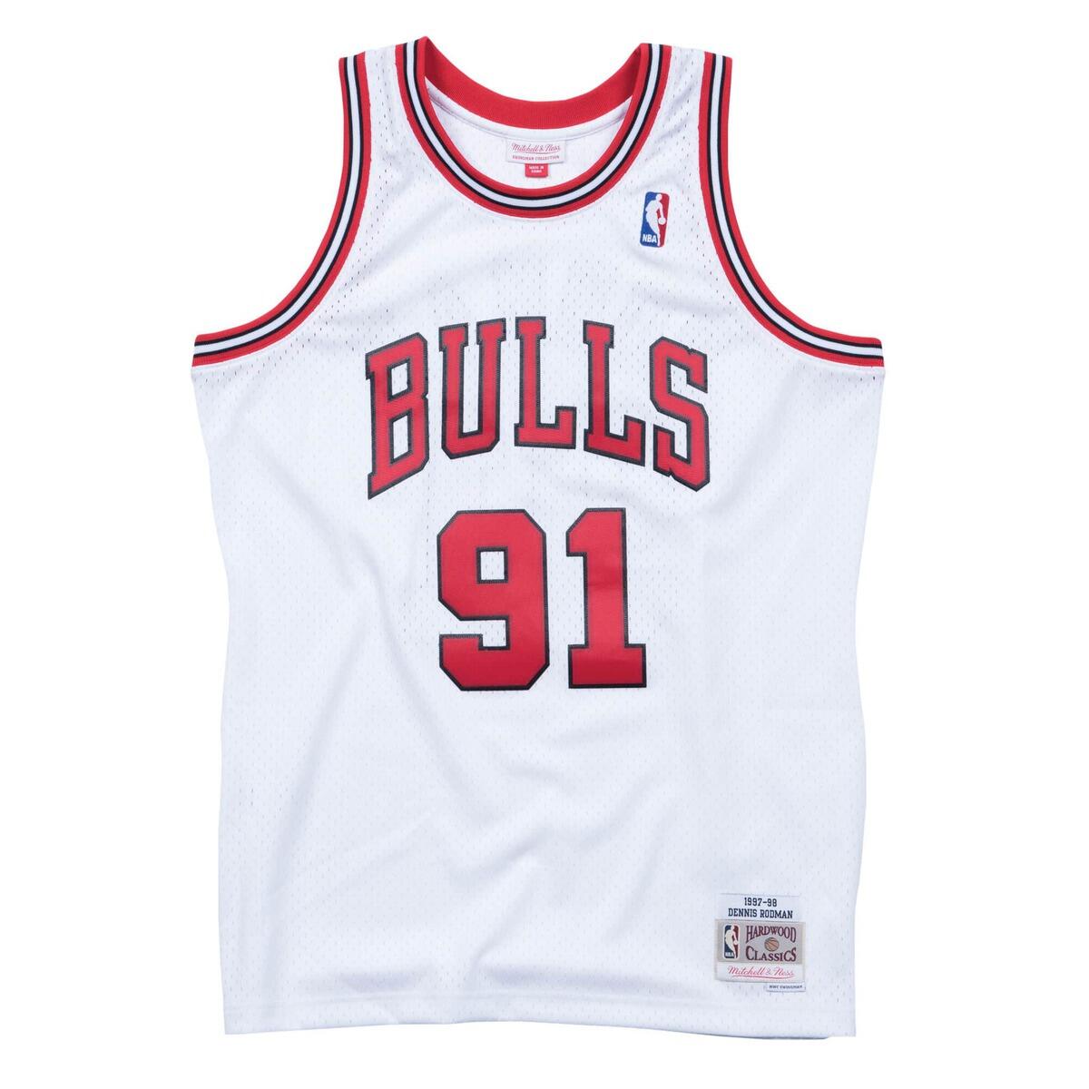 MITCHELL & NESS Maglia Nba Chicago Bulls Dennis Rodman