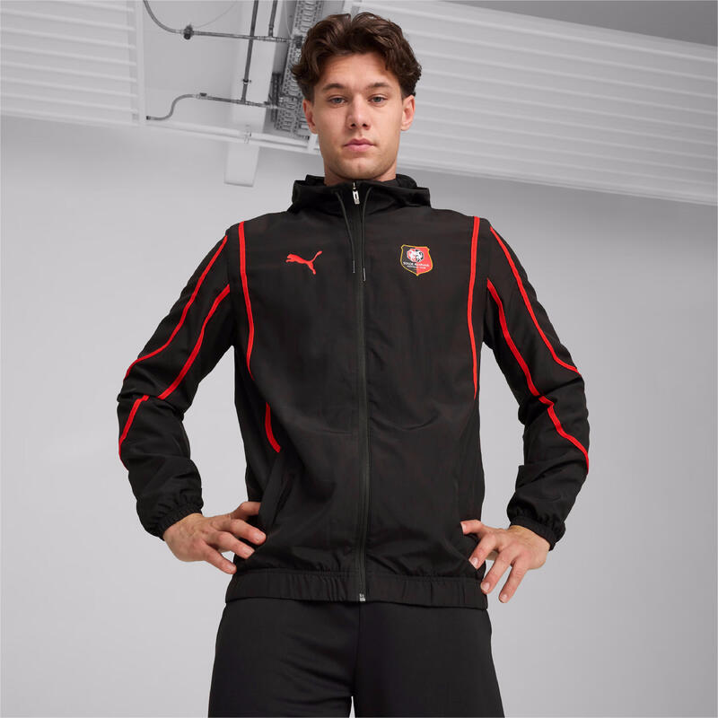 Veste imperméable Prematch Stade Rennais 2024/25