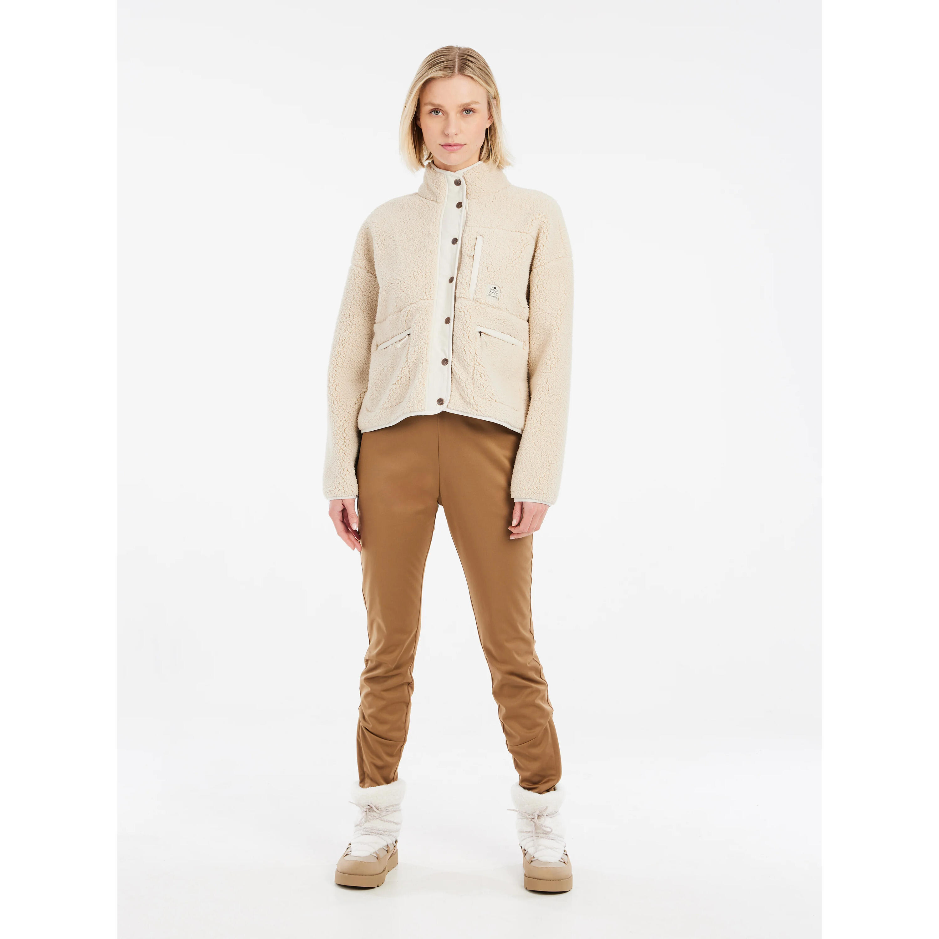 Polaire boutonnée femme Protest Lux 3/7