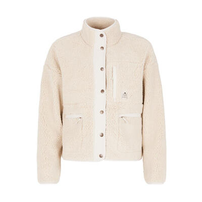 Damen Fleecejacke mit Knöpfen Protest Lux