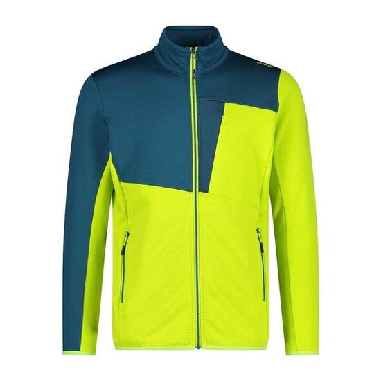 Fleece Pullover Herren - CMP Man Unlimitech Stretch Fleece - Acido
