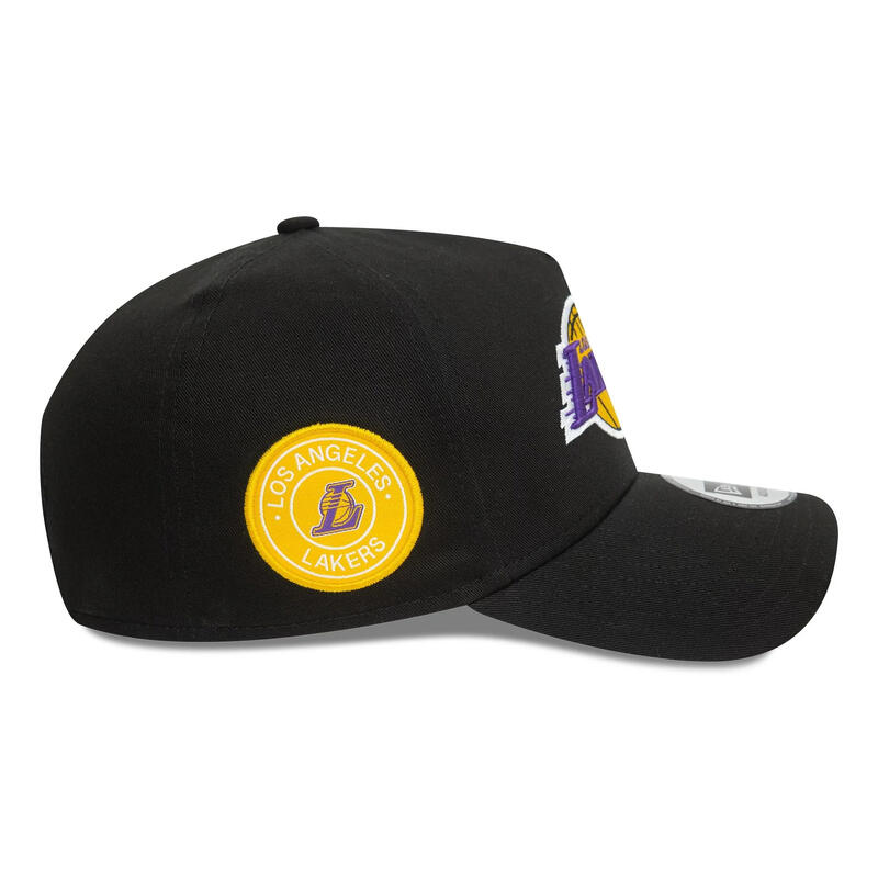 Casquette de baseball Los Angeles Lakers Patch Eframe 9Forty