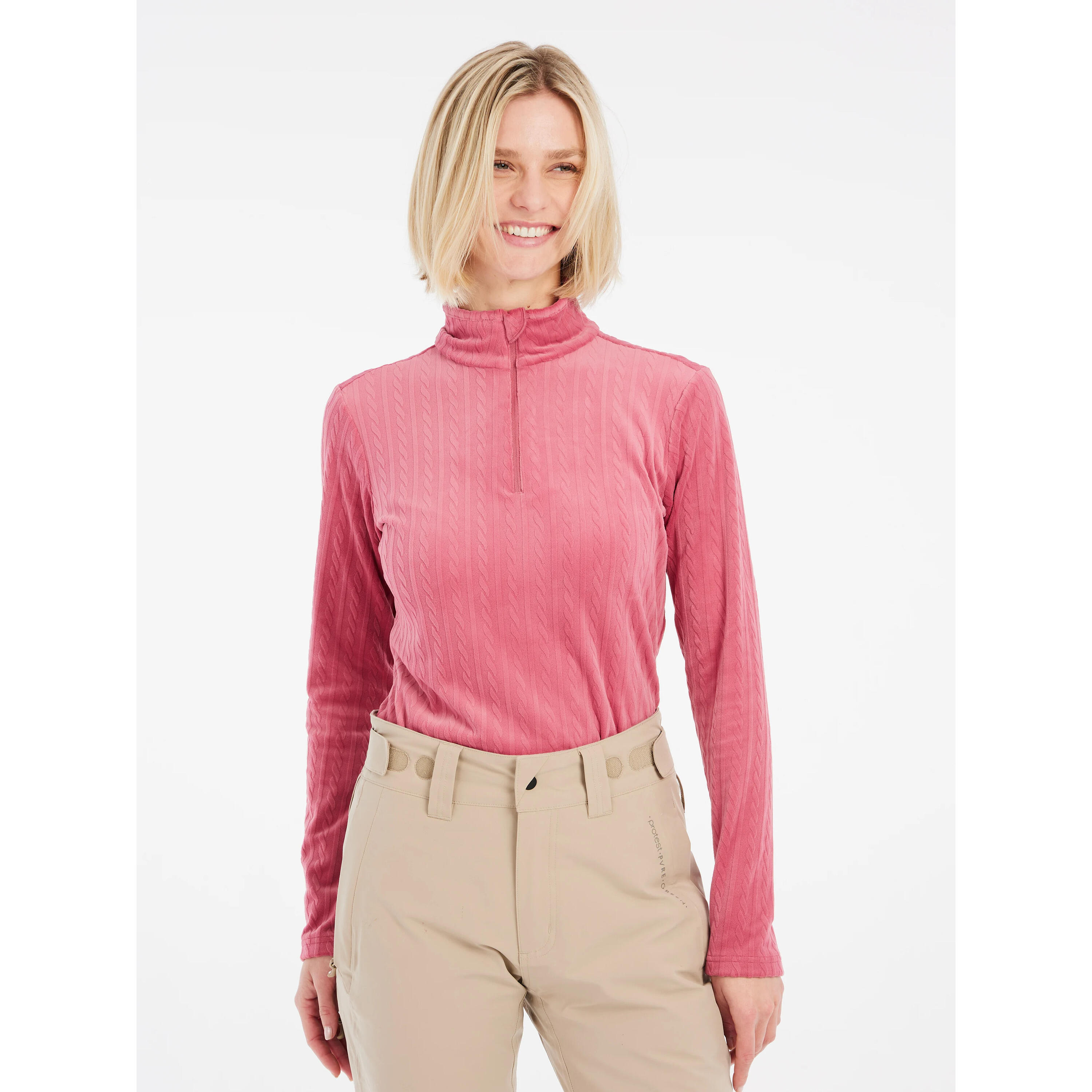 Polaire mujer 1/4 zip Protest Gail 2/7