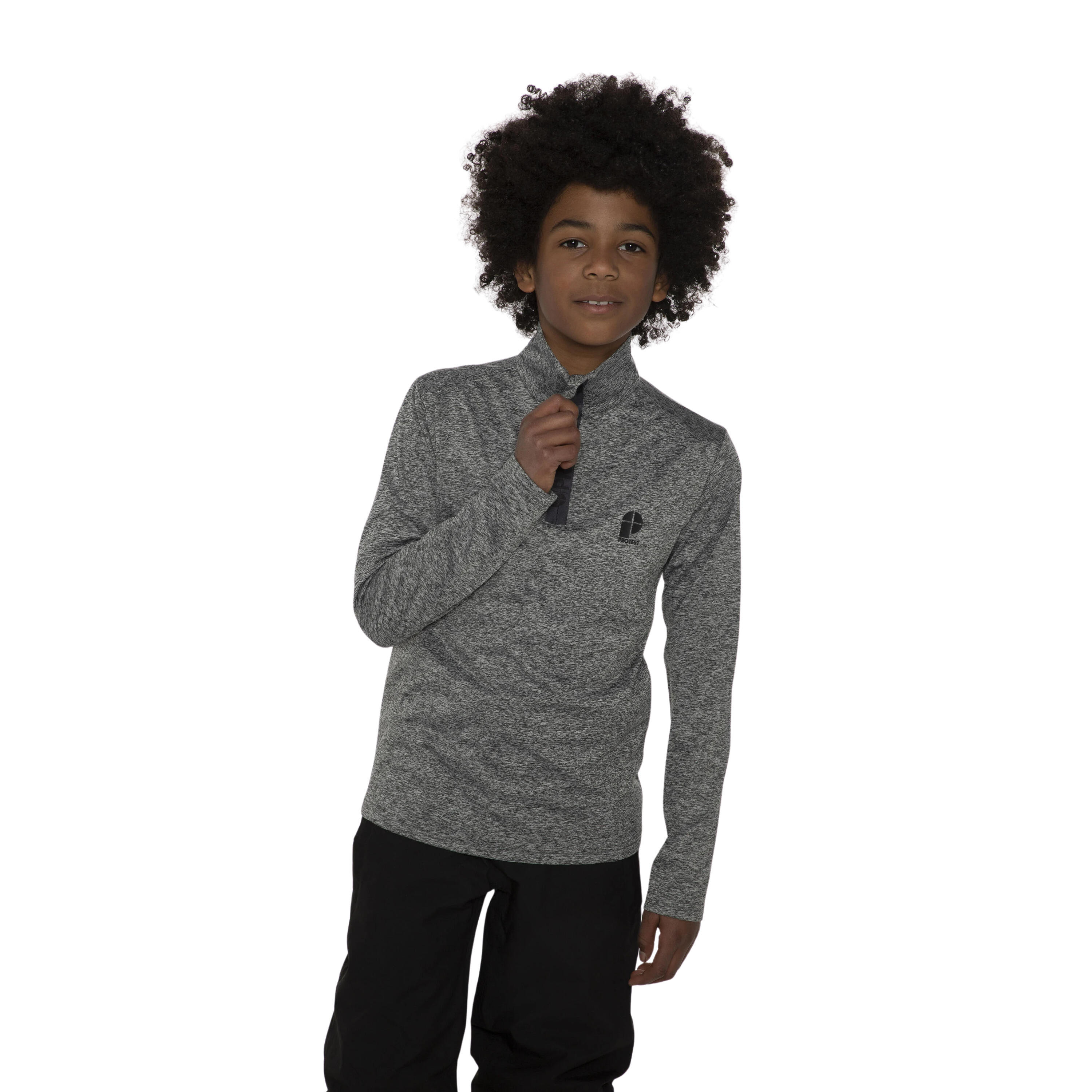 Pull 1/4 zip enfant Protest Rewillowy 2/7