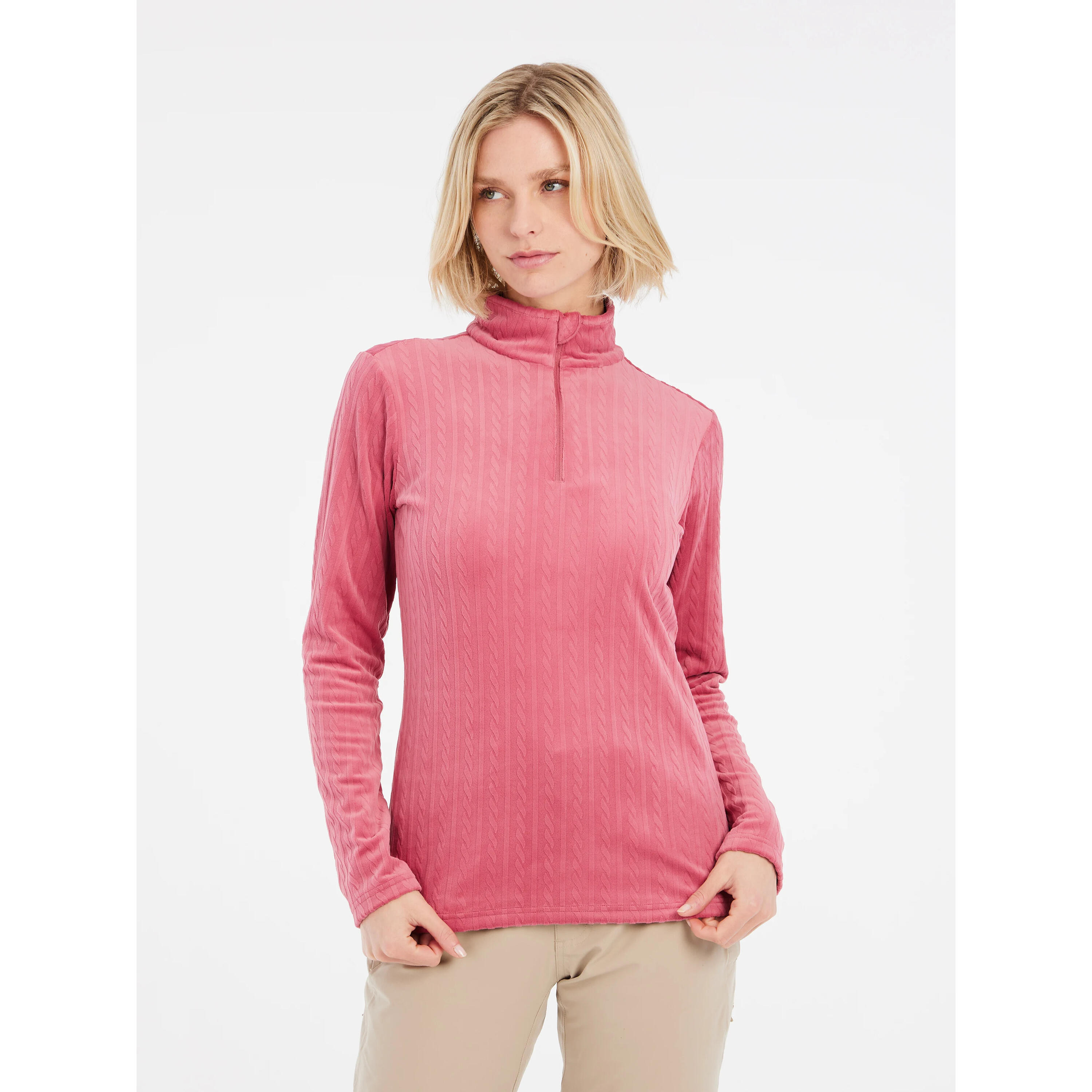 Polaire mujer 1/4 zip Protest Gail 3/7