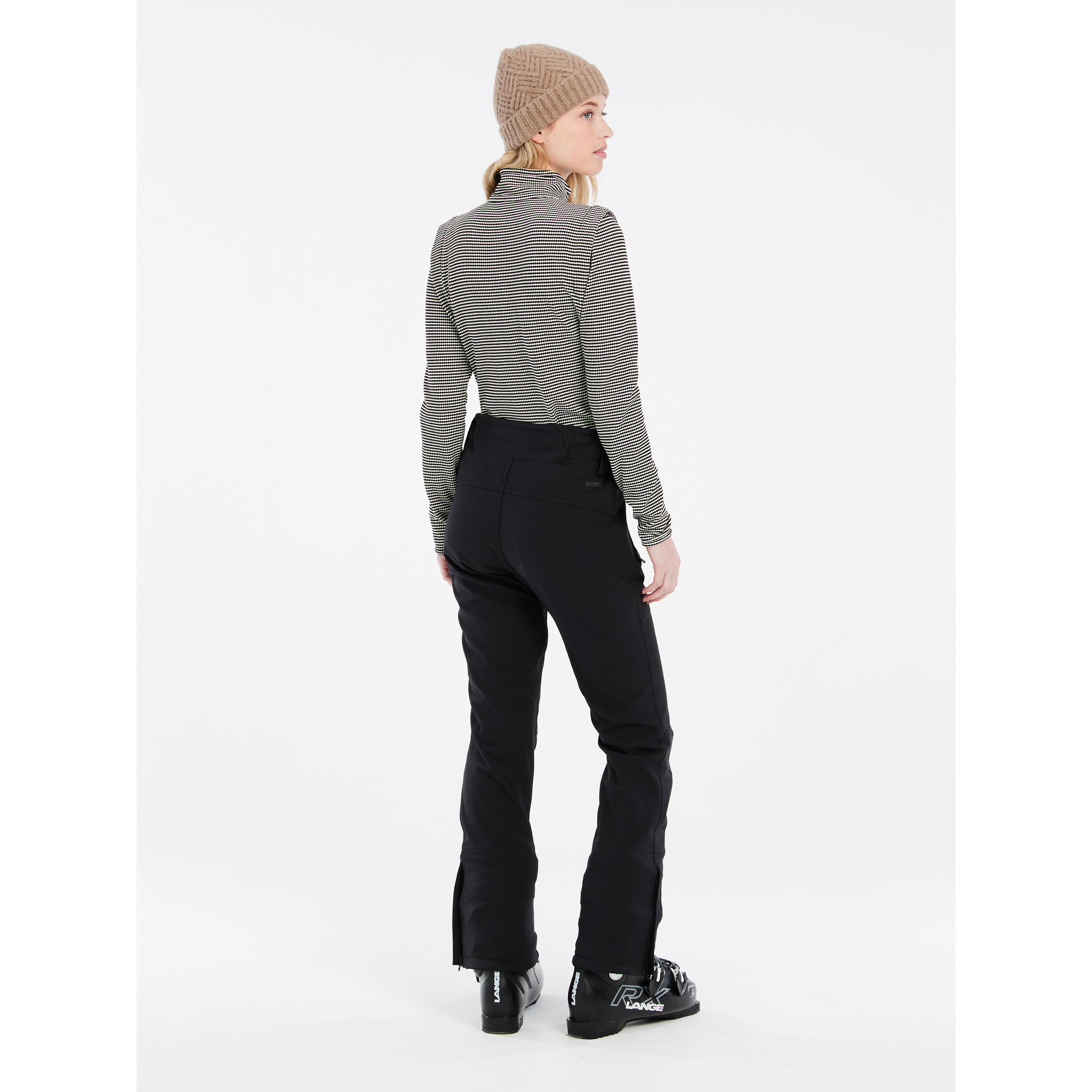 Pull 1/4 zip femme Protest Ivory 7/7