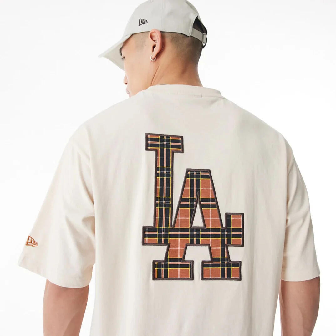 T-shirt Los Angeles Dodgers MLB Tartan Infill 5/7