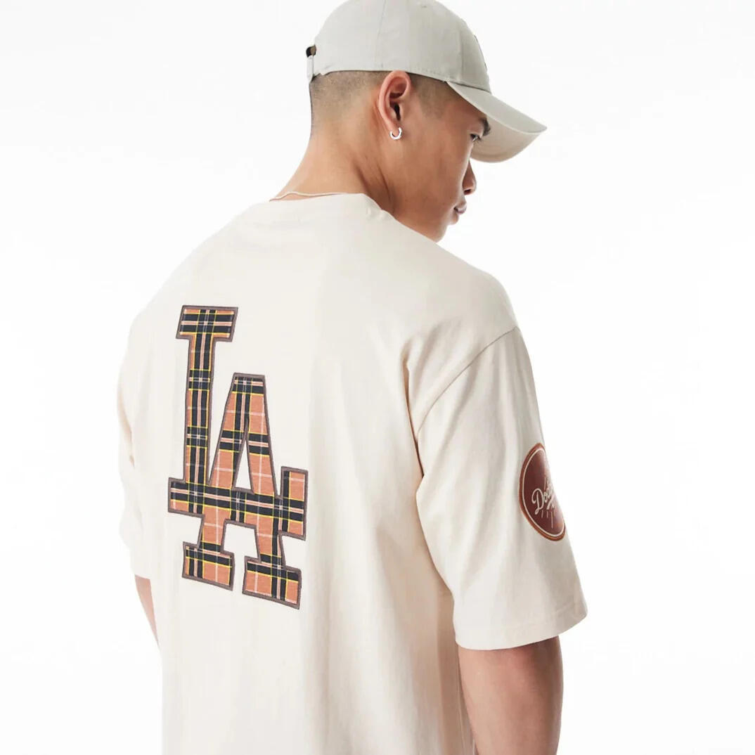 T-shirt Los Angeles Dodgers MLB Tartan Infill 7/7