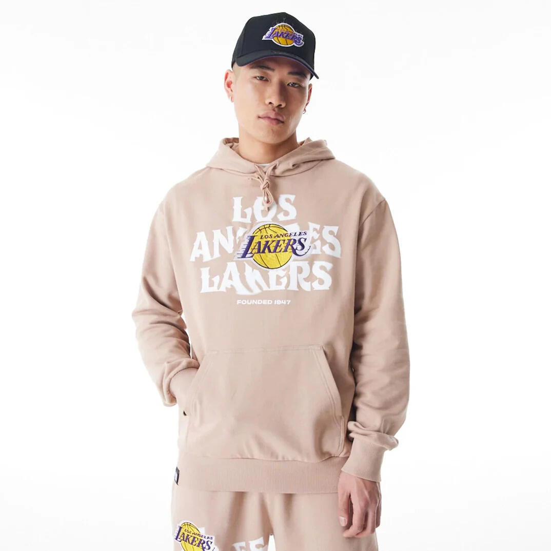 NEW ERA Felpa con cappuccio Los Angeles Lakers NBA Graphic