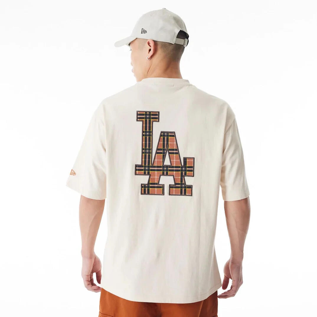 T-shirt Los Angeles Dodgers MLB Tartan Infill 2/7