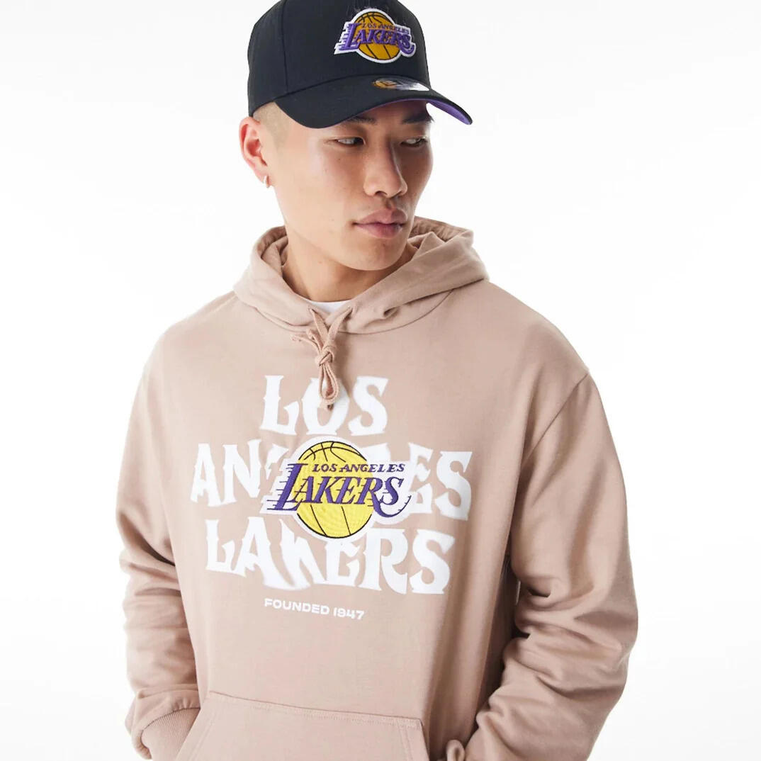 Felpa con cappuccio Los Angeles Lakers NBA Graphic 6/7