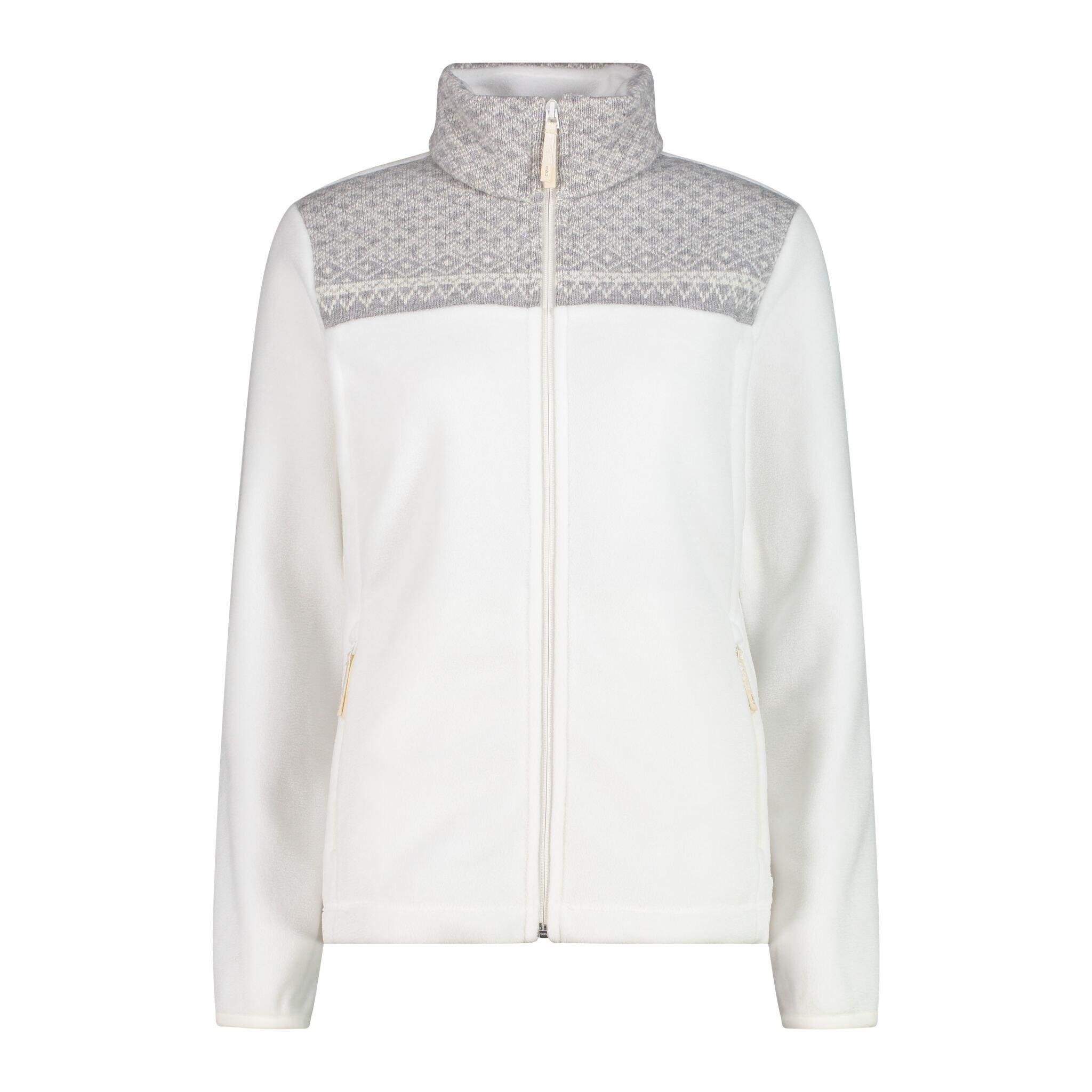 Polaires Et Pulls Femme - CMP Fleece W -  Gesso 1/3