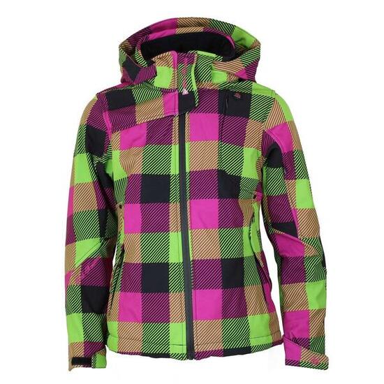 Veste softshell imprimé fille Peak Mountain Gaveny