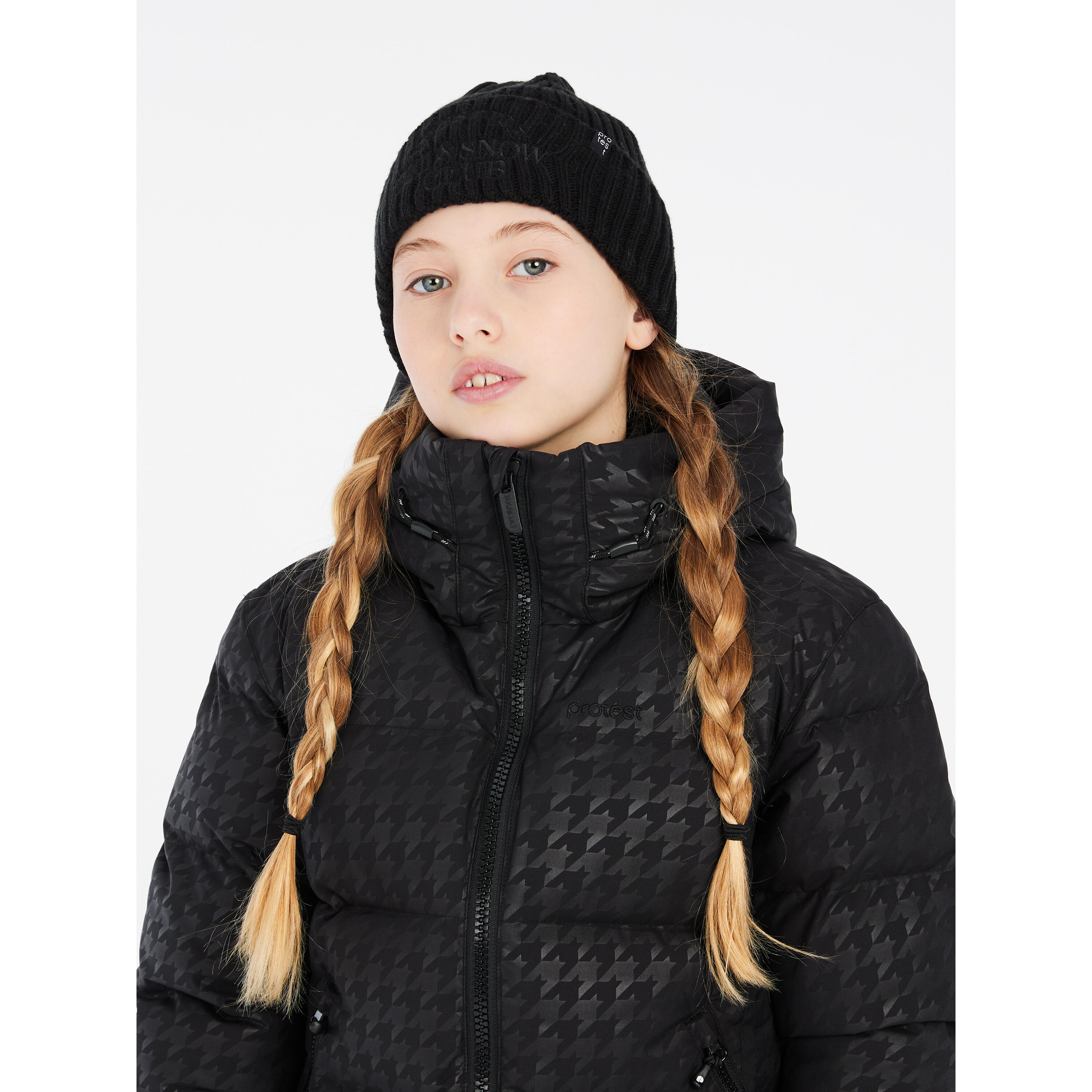 Mädchen Daunenjacke mit Kapuze Protest Romy 7/7