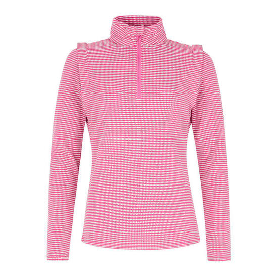 Pull 1/4 zip femme Protest Ivory