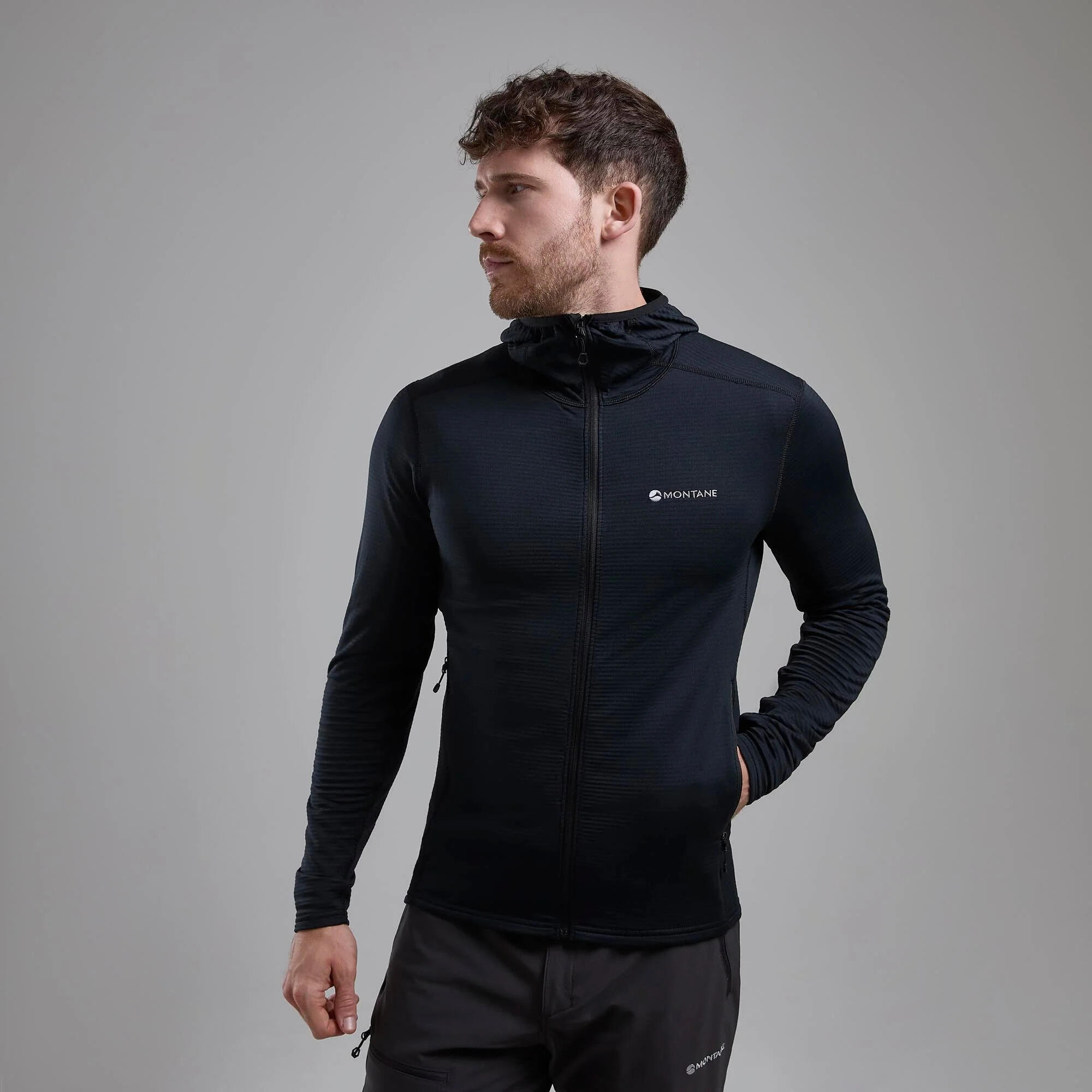 Polar con capucha Montane Protium Lite 3/6