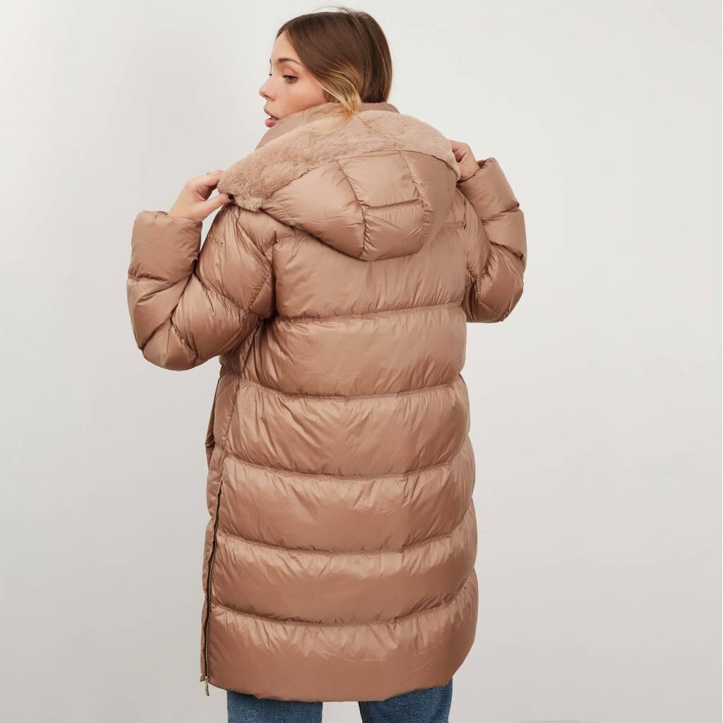 Veste Geox Modèle W Tahina Long Jkt Couleur Marron 4/5