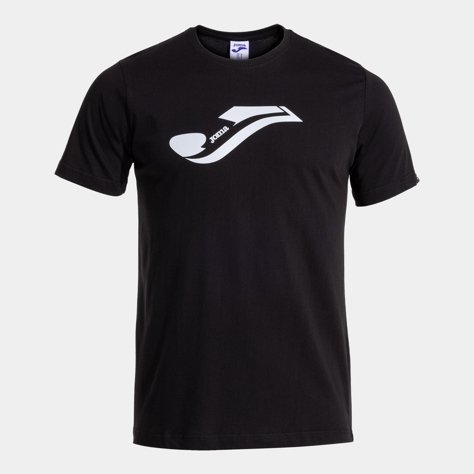 Camiseta Manga Corta Fútbol Hombre Joma Combi street Negro 5/5
