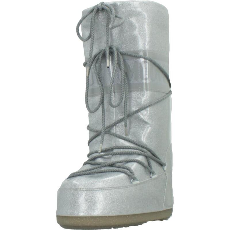 Buty Moon Boot Model Mb Icon Glitter Kolor Srebrny