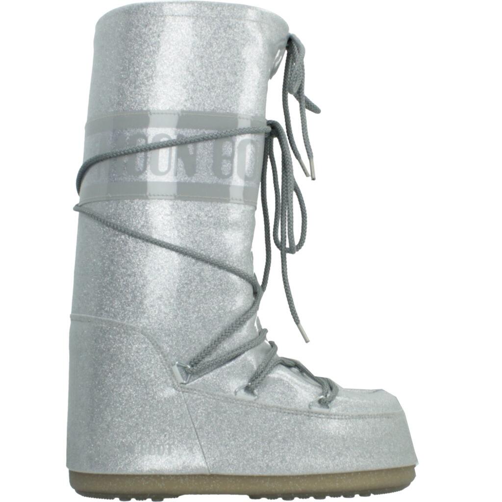 Bottes Moon Boot Modèle Mb Icon Glitter Couleur Argent 4/5