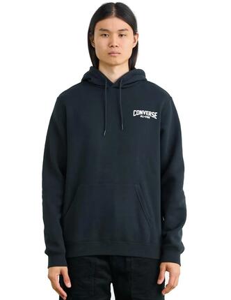 Maillot et sweat-shirt pour homme Converse Retro Hoops noir.