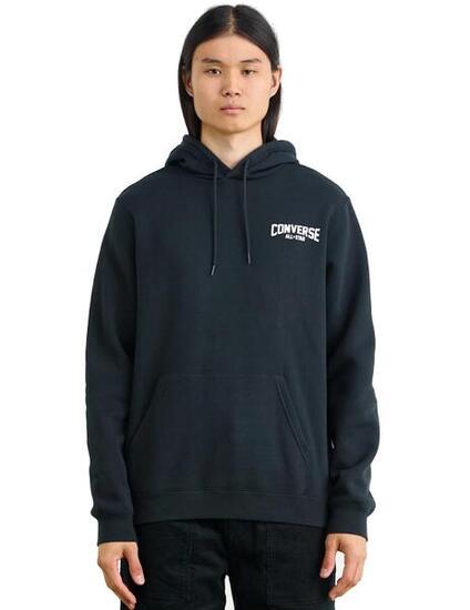 Maillot et sweat-shirt pour homme Converse Retro Hoops noir.
