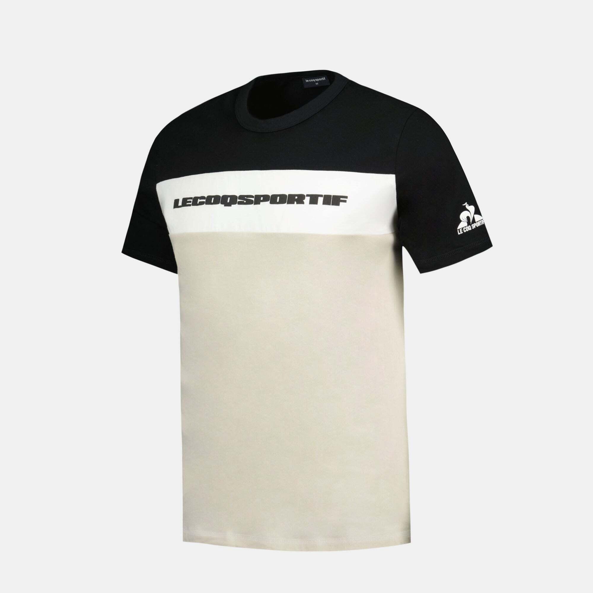 Camiseta para Hombre Lecoqsportif Contemporain Negro 4/6