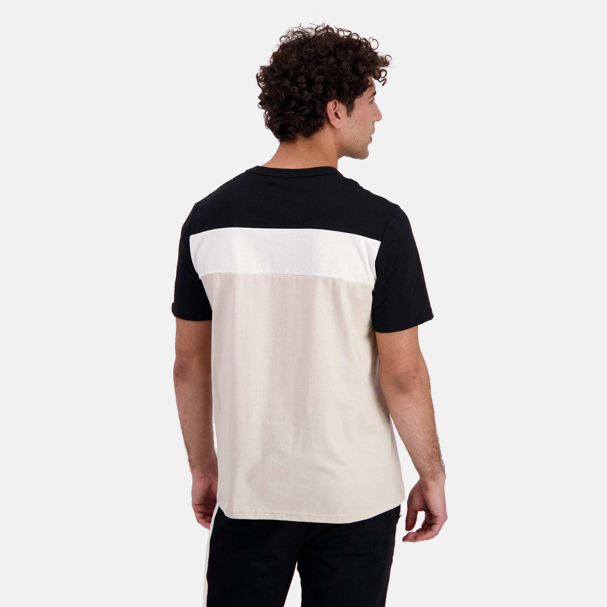 Camiseta para Hombre Lecoqsportif Contemporain Negro 6/6